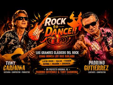 Rock to Dance! | Padrino Gutiérrez & Tony Carmona | Latin Rock Version (Teaser)