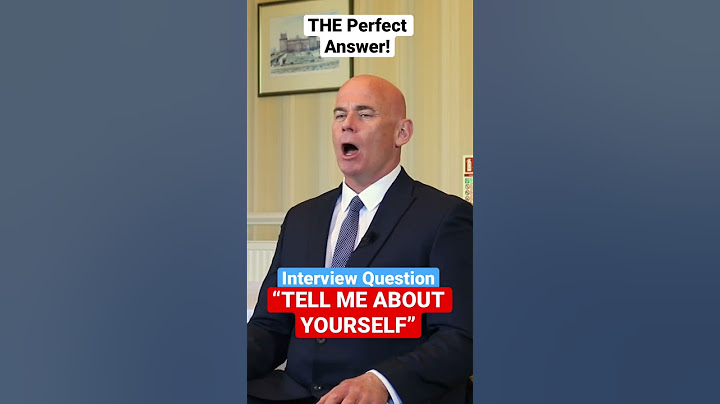 How to Answer “Tell Me About Yourself” Interview Question!
