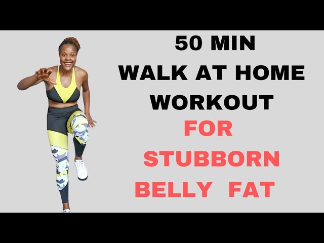 50 MIN Walk At  Home FOR STUBBORN BELLY FAT 🔥 500 Calories 🔥 class=