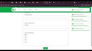 Surveys and Polls demo video c4gt24 a2i screenshot 4