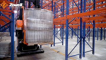 Zowell VNA forklifts with magnetic guide VDA16 series three way forklift