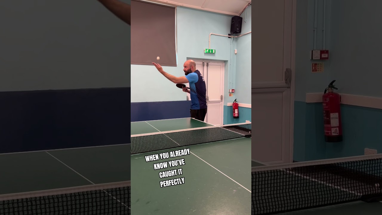 How good is that feeling, when you catch a serve just right? 