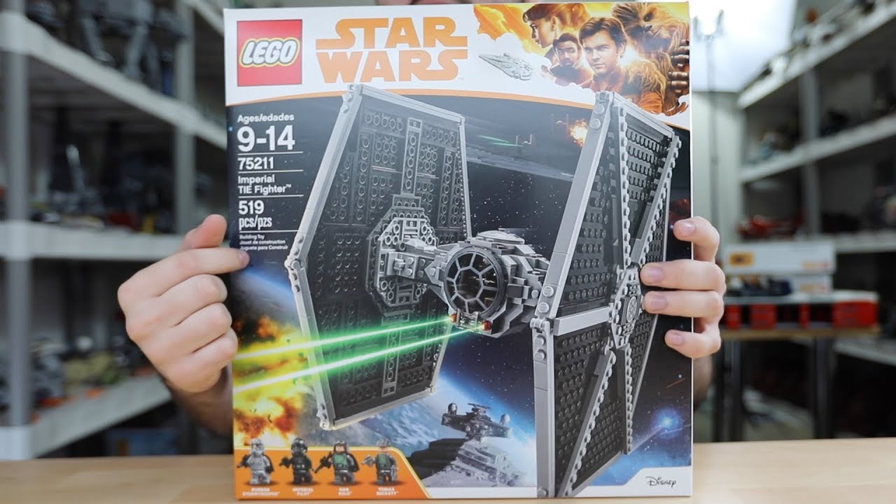 Plakater vurdere Maryanne Jones LEGO Star Wars Imperial TIE Fighter REVIEW - 75211 - YouTube