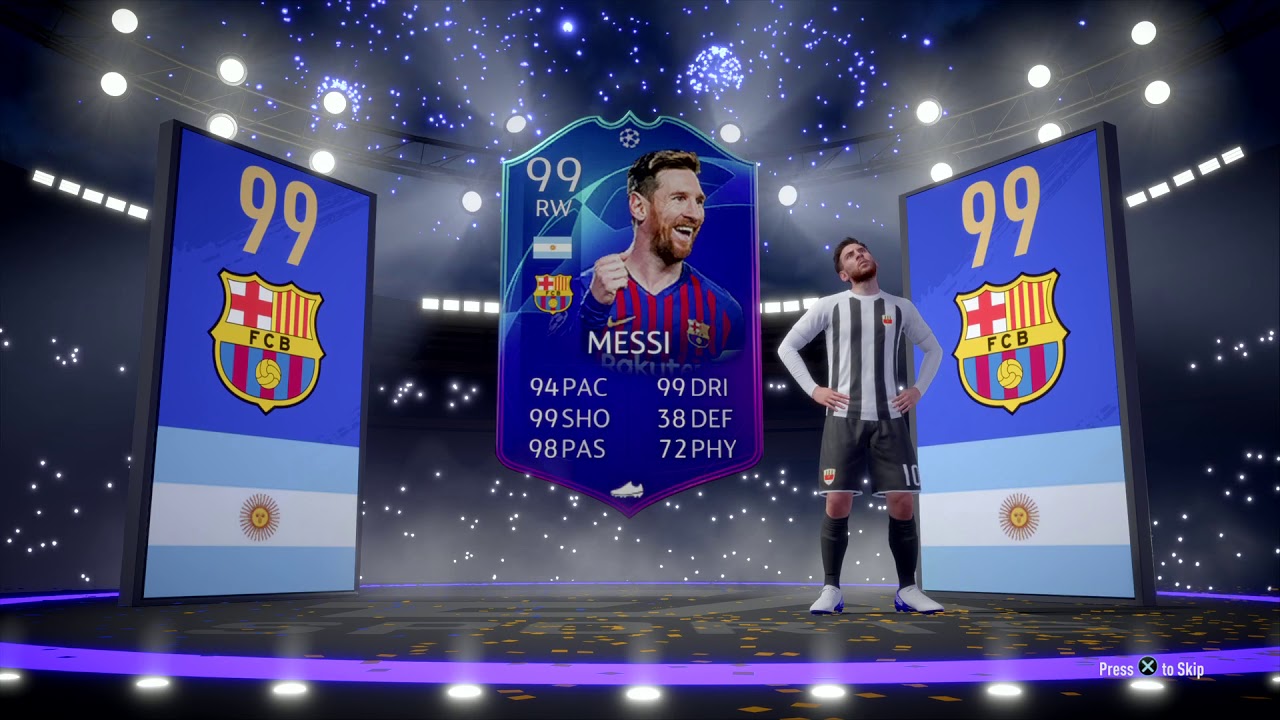 I PACKED 99 MESSI PACK KING FIFA 19?!?!!?!!?!