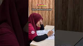 Keliatan belajar serius ternyata ketiduran. Kalau belajar bareng bimbel bic dijamin ga ketiduran deh