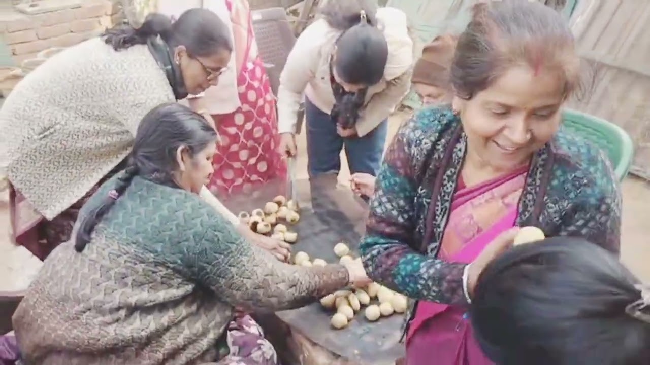 New Year Celebration With Family 