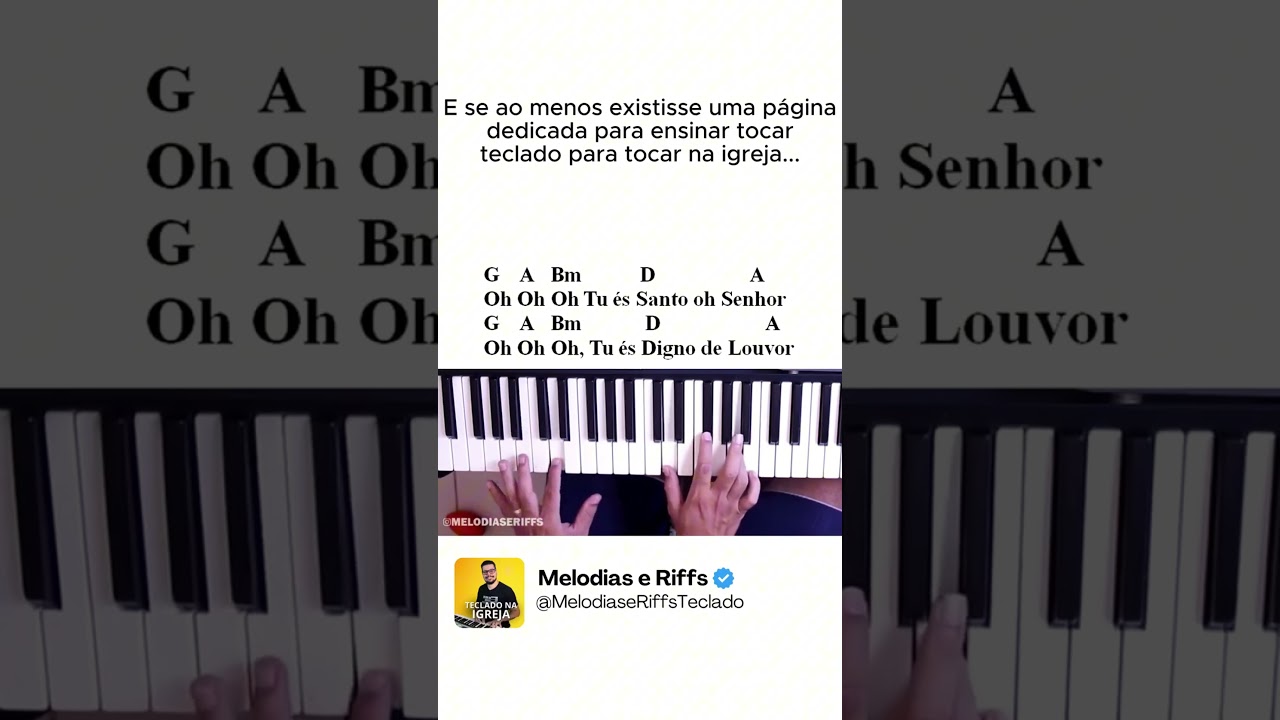 📖 Tocar o louvor Maranata – Ministério Avivah no teclado nunca foi tão fácil  Leve e