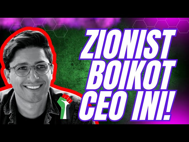 🤬Puak Zionist nak hancurkan CEO ini (Pro Palestine). Kita lawan balik Solidarity! class=