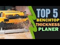 Best Benchtop Thickness Planers 2022 🔥 Top 5 Best Benchtop Thickness Planer