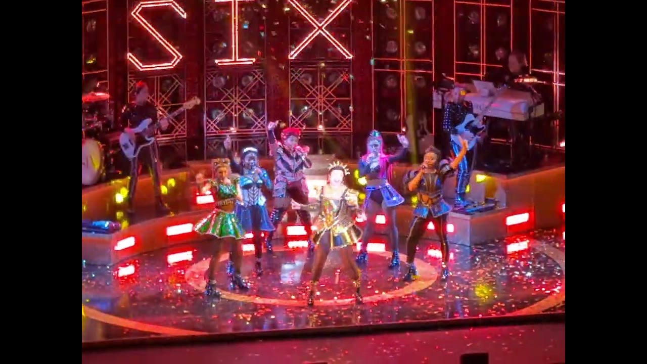 SIX The Musical Curtain Call 2/1/2026 #dallas #musical #theatre  evening show