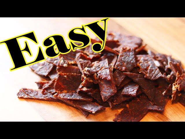 Salt and Pepper Beef Jerky Recipe - The Hedgecombers