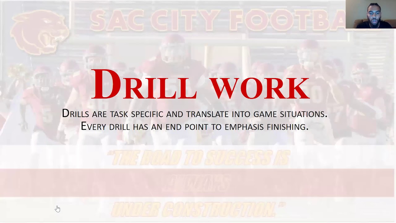 Coronapocalypse Zoom Clinic: Jordan McGowan: WR EDD, catch circuit and blocking progression