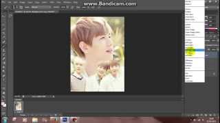 Photoshop CS6 // Soft, Romantic Poster Tutorial screenshot 5