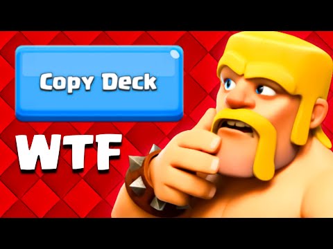 I Beat Clash Royale with Random Decks!