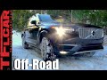 2016 Volvo XC90 T6 Snowy Off-Road Review: Will it Go in the Snow?