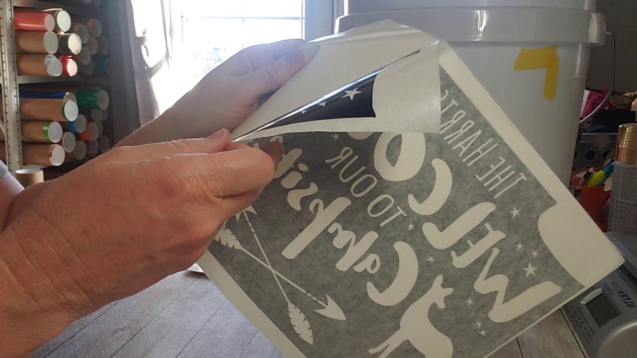 5 Gallon Bucket Vinyl Decal Application YouTube