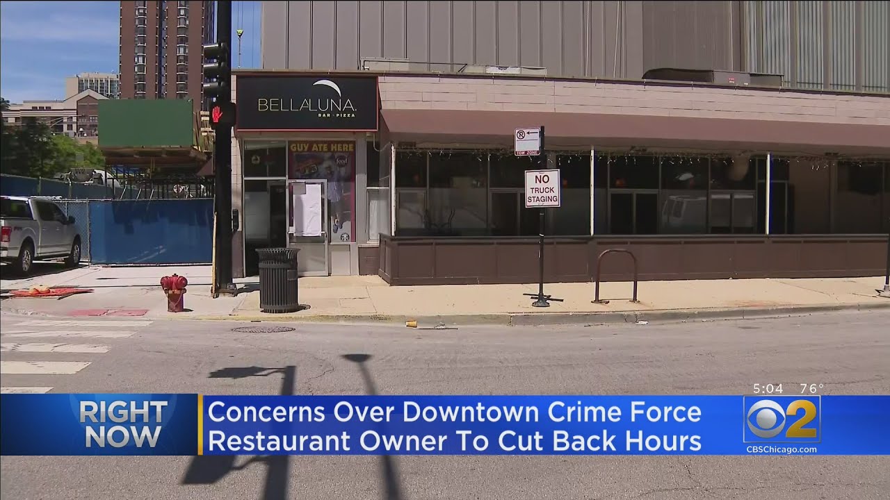 Restaurant Owner Cuts Back Hours Over Concerns About Downtown Area Crime