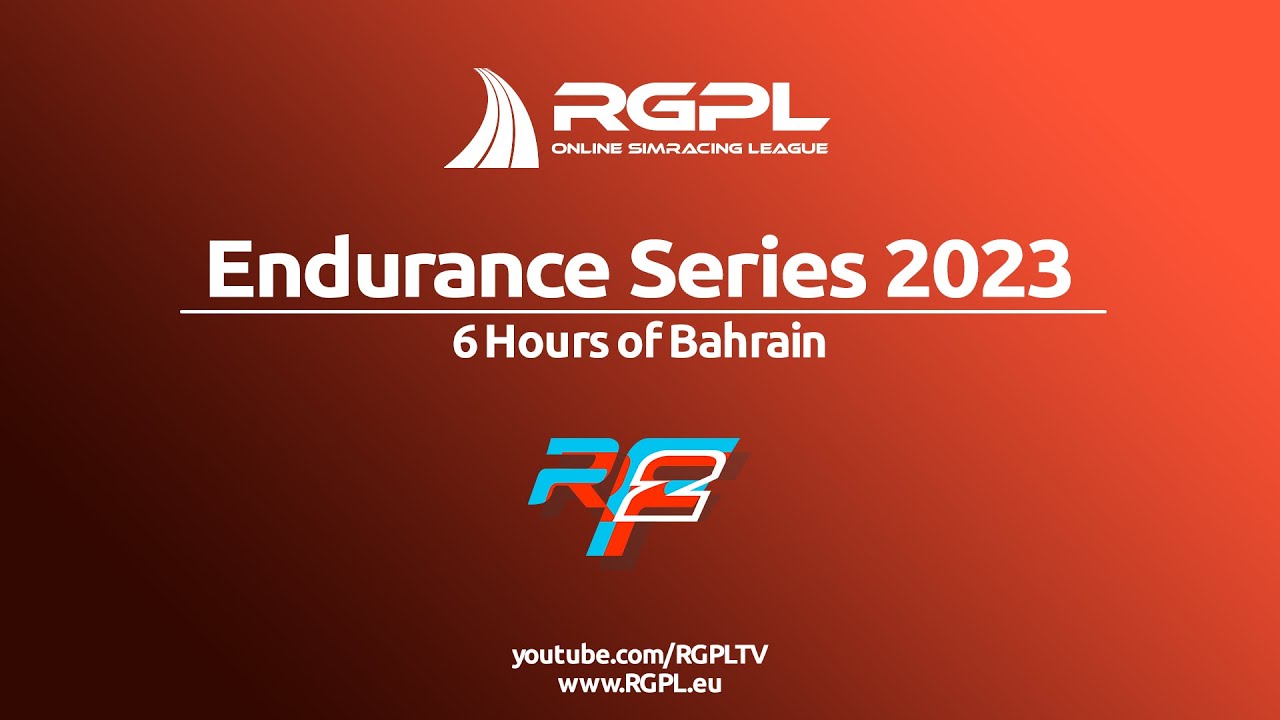 RGPL Endurance Series 2023 - Round 5 - 6 Hours of Bahrain