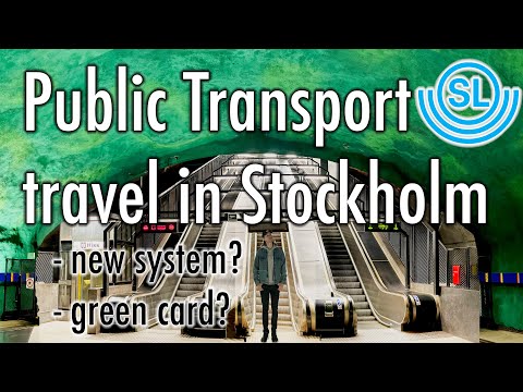 वीडियो: स्टॉकहोम में सार्वजनिक परिवहन