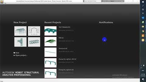 [Robot Structural Analysis 2020] Bài 1 Thiết lập đơn vị và tiêu chuẩn cho dự án