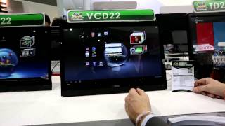 Viewsonic VCD22 22 inch Android 'tablet'  Hands on - COMPUTEX 2012