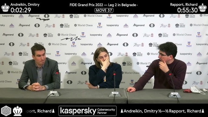 My Toughest Opponent Is Myself, — Richard Rapport after Round 5 of the  FIDE Grand Prix 2022 