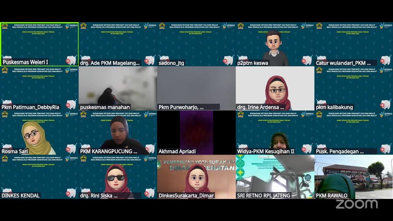 PERTEMUAN SOSIALISASI DETEKSI DINI PENYAKIT GILUT DI JAWA TENGAH