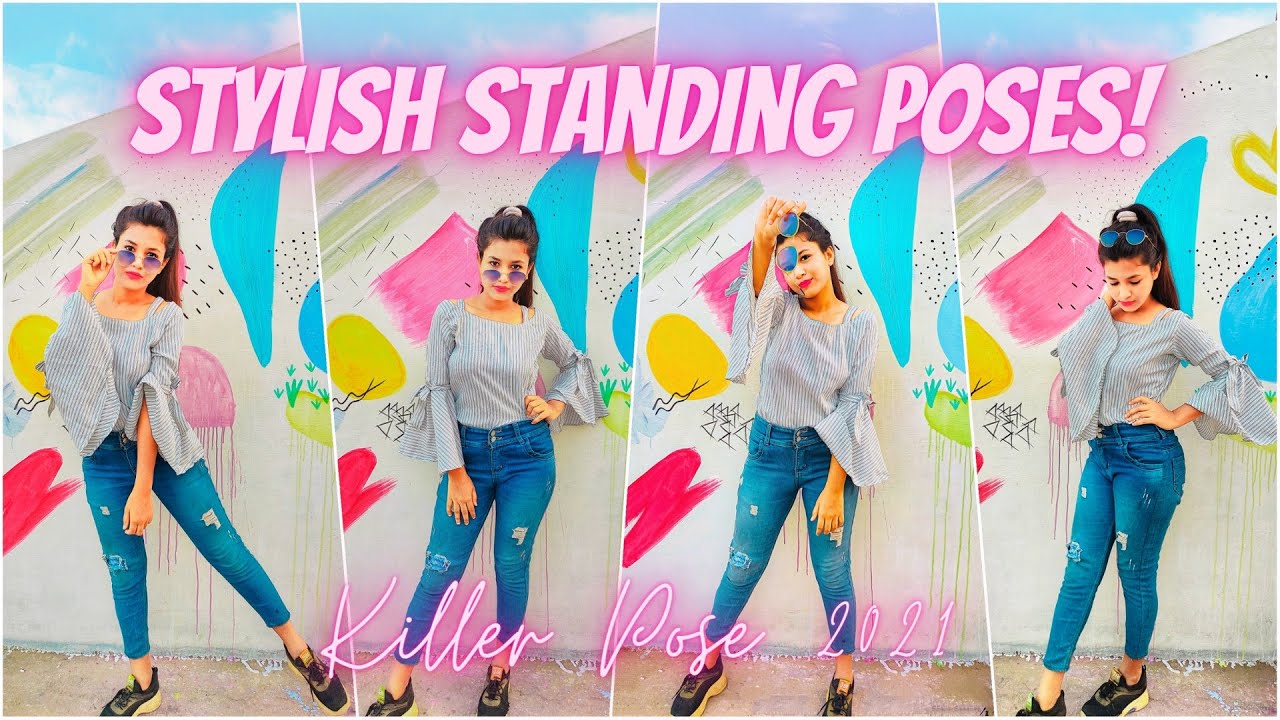 Standing Poses Ideas For Girls | How To Pose For Photos | Poses Ideas For  Instagram | Being Navi - YouTube