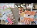 June 2019 Sew Sampler // UNBOXING!