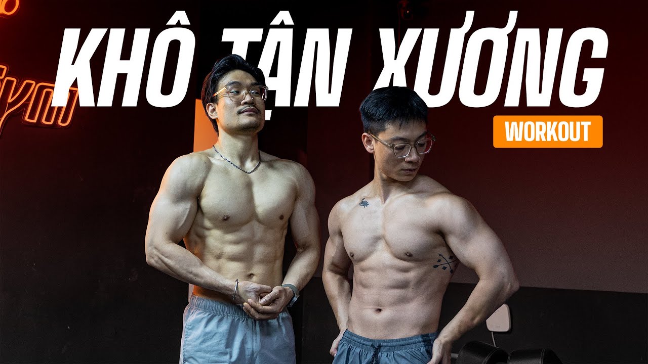 Buổi tập cutting TOÀN THÂN khô đến tận xương tại 