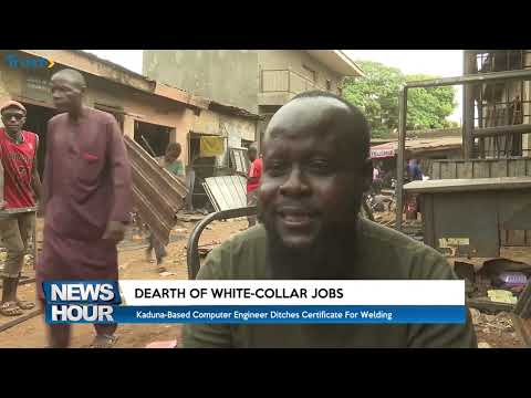 Dearth Of White-Collar Jobs: Kaduna-Based Computer Engineer Ditches Certificate For Welding