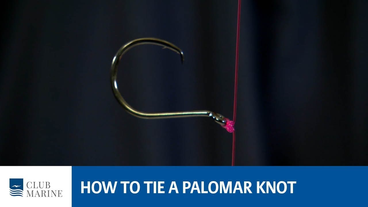 How to tie a palomar knot - fishing tip