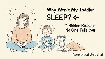 Your Exhausted Toddler STILL Won’t Sleep? Here’s Why! 😴