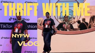 Thrifted For NYFW | Come With Me To My Tik Tok Event