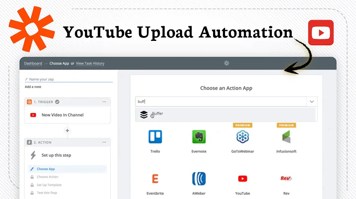 How to AUTOMATE Video Uploads To YouTube Using Zapier
