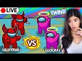 🔴 LIVE Among Us TWINS: Valkyrae Laurenz Sykkuno KubzScouts Poki Cupquake CouRage xChocobars Chilled