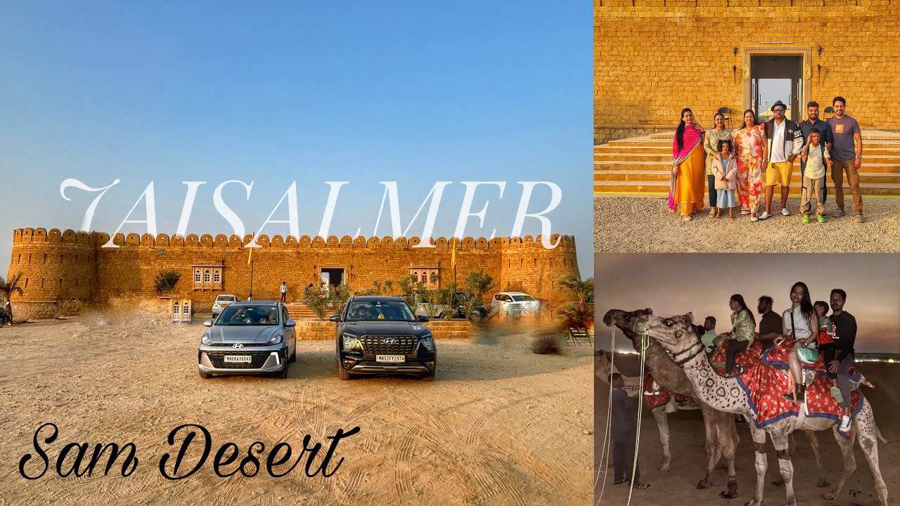 Rajasthan's Sam Sand Dunes Desert | Mt. Abu to Jaisalmer | Longewala Tanot Mata Mandir | Chapter 3