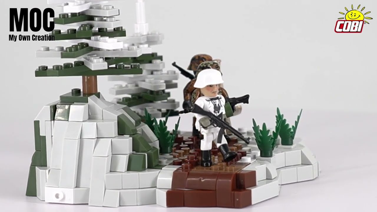 MOC (My Own Creation) 💥Ardeny 1944💥 | Autor: Wiktor Środecki | 100% COBI (Skala 