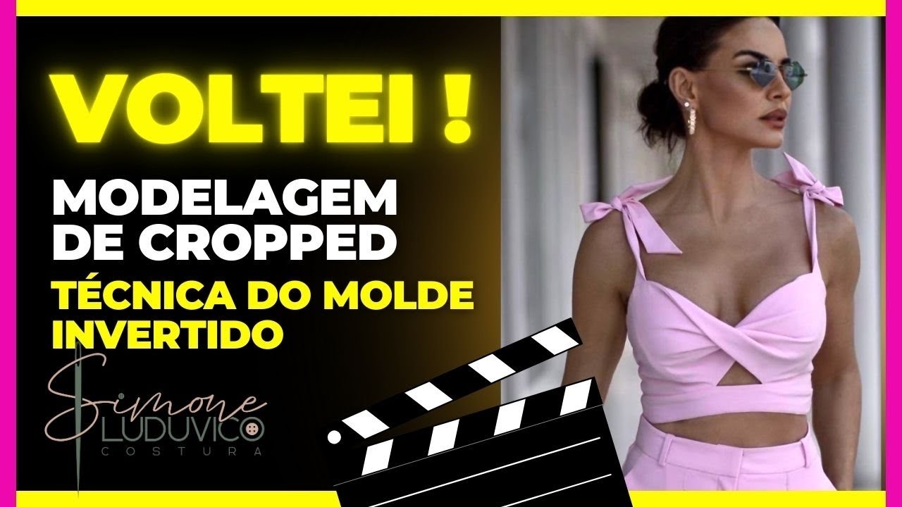 COMO FAZER UM TOP CROPPED COM MODELAGEM INVERTIDA PASSO A PASSO