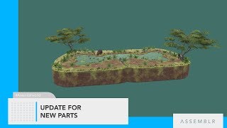 GET CREATIVE WITH SWAMP PARTS! Assemblr screenshot 4