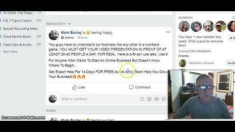 How many people a day need to see my business presentation for me to have success