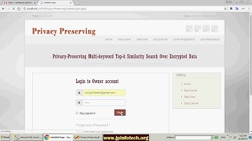 Privacy-Preserving Multi-keyword Top-k Similarity Search Over Encrypted Data | Dot Net Project