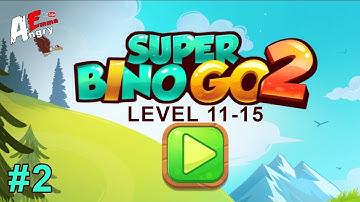 Super Bino Go 2 - Gameplay #2 (level 11-15)