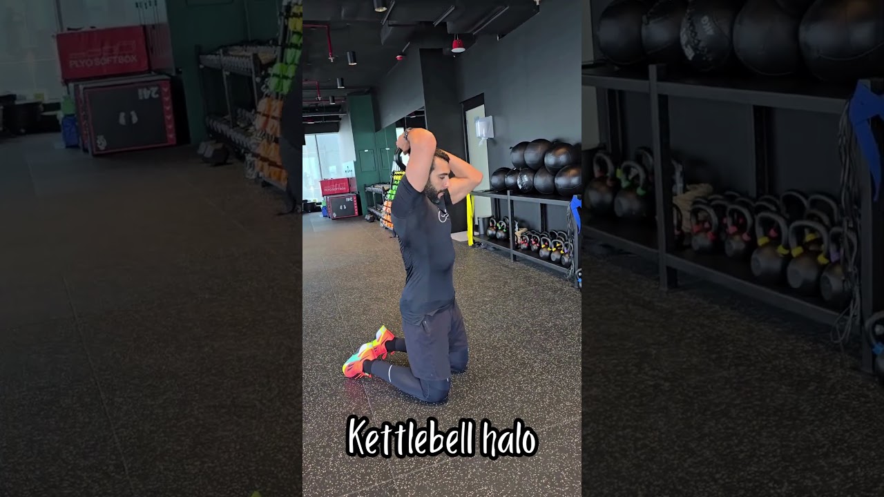 Kettlebell halo