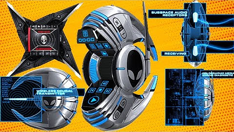 Alienware Windows Media Player Skins | Alienware Invader, Aurora, Dark Star | Techno Zaibi