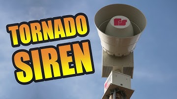 Tornado Warning Siren Free Sound Effect