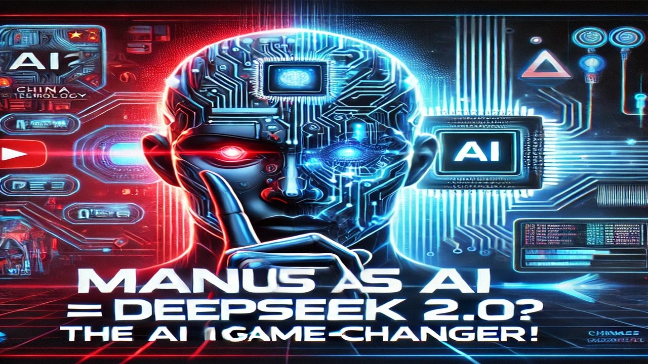 How to 🚀 DeepSeek 2.0? China’s Manus AI Could Change Everything! (Game ...