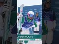 What a run! 🤩 Cooper Woods wins gold for Team Australia in the #FreestyleSkiing men's moguls!