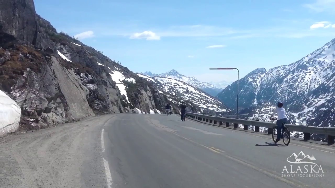 White Pass Train and Klondike Bicycle Tour Skagway, Alaska YouTube
