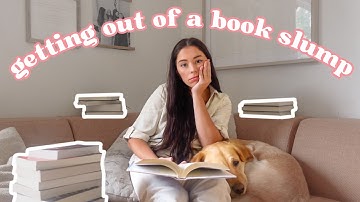 get out of a reading slump with me!! 📚 (tips & tricks) | spoiler free reading vlog